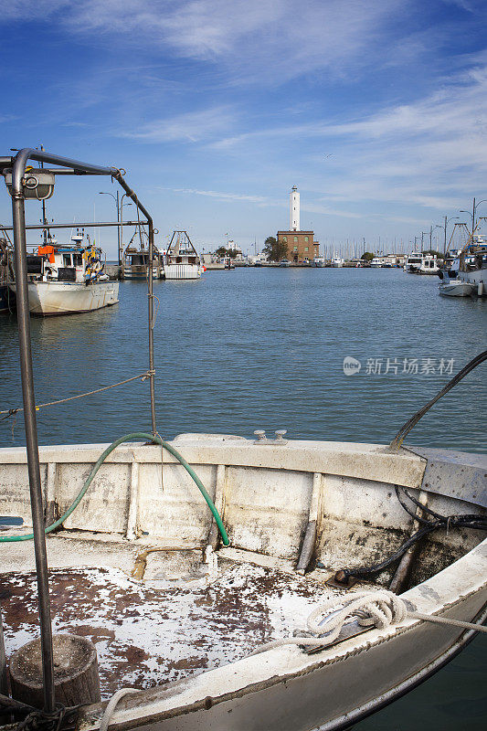 Marina di Ravenna港口，意大利